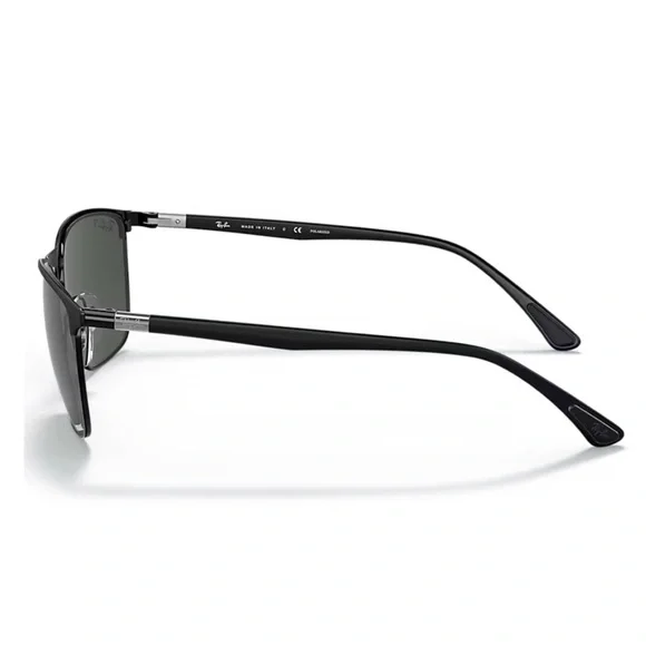 Ray Man RB3686 Polarized Chromance Black Sunglasses - Picture 3 of 15